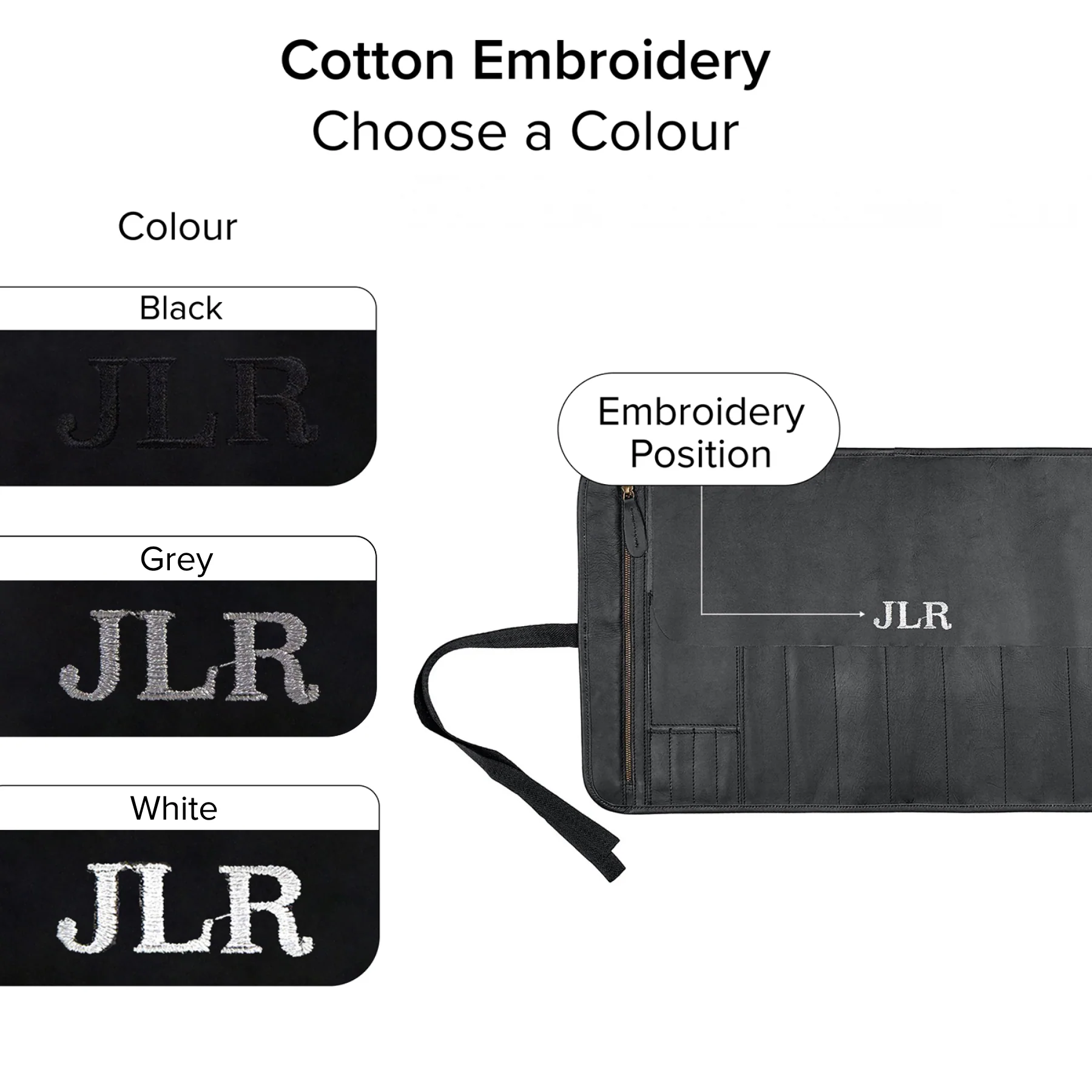 Zipped Pocket Knife Roll - Image 3